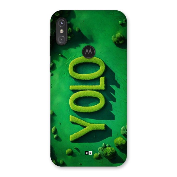 Nature Yolo Back Case for Motorola One Power