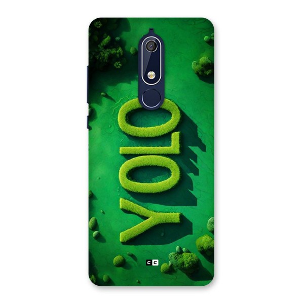 Nature Yolo Back Case for Nokia 5.1