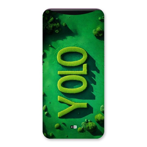 Nature Yolo Back Case for Oppo Find X