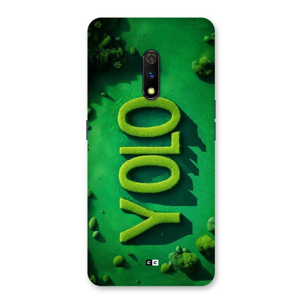 Nature Yolo Back Case for Realme X