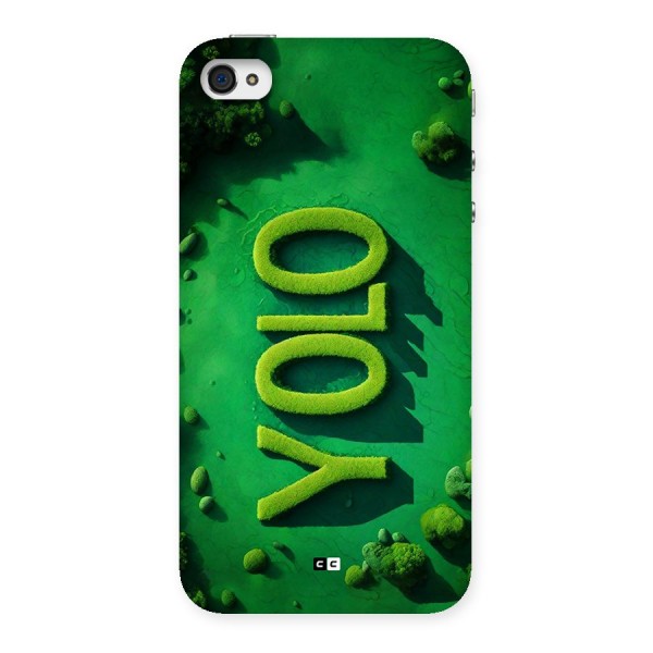 Nature Yolo Back Case for iPhone 4 4s