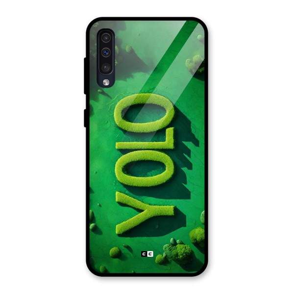 Nature Yolo Glass Back Case for Galaxy A50s