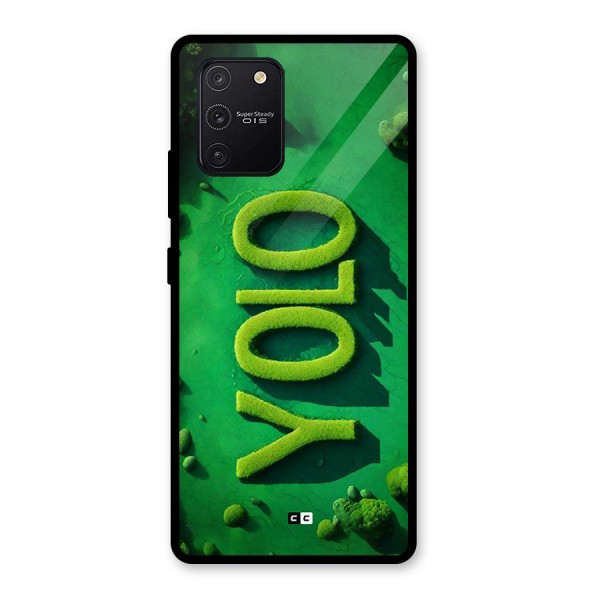 Nature Yolo Glass Back Case for Galaxy S10 Lite