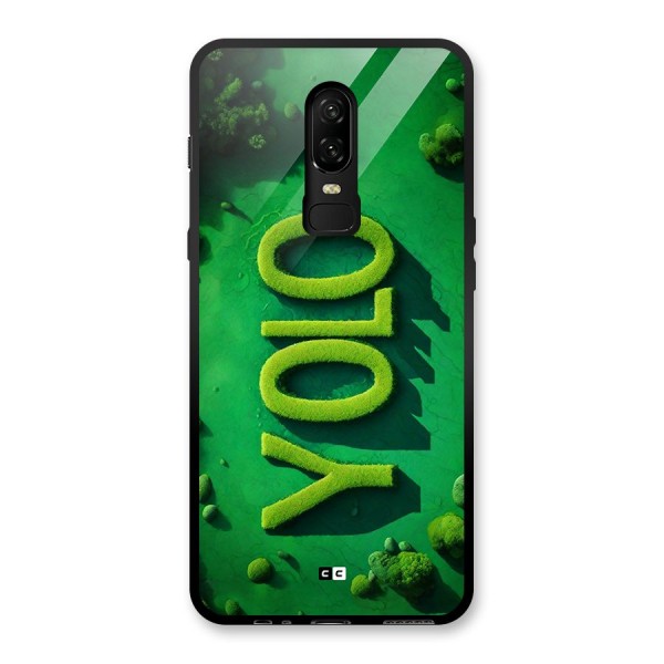 Nature Yolo Glass Back Case for OnePlus 6