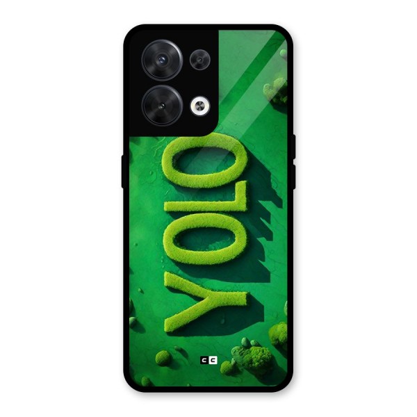 Nature Yolo Glass Back Case for Oppo Reno8 5G