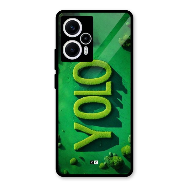 Nature Yolo Glass Back Case for Poco F5