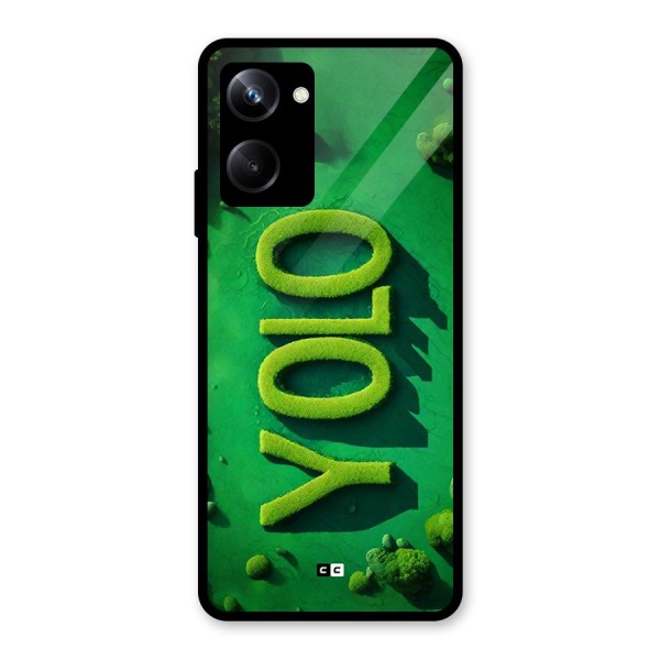 Nature Yolo Glass Back Case for Realme 10 Pro