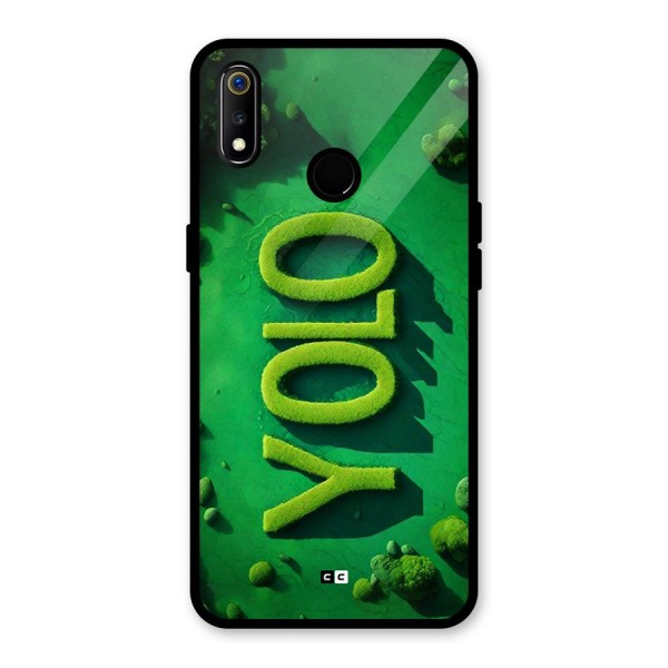 Nature Yolo Glass Back Case for Realme 3