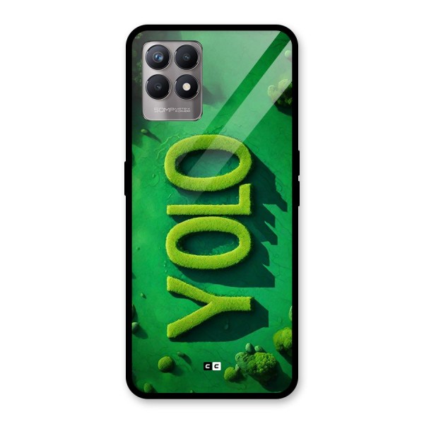 Nature Yolo Glass Back Case for Realme 8i