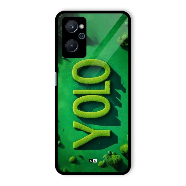 Nature Yolo Glass Back Case for Realme 9i