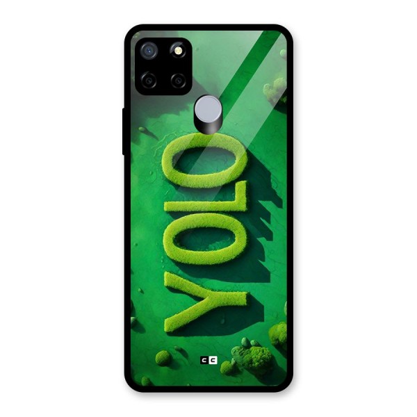 Nature Yolo Glass Back Case for Realme C12