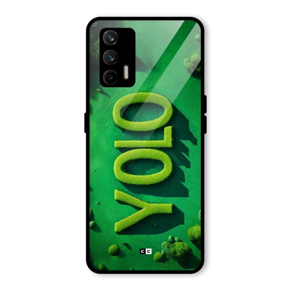 Nature Yolo Glass Back Case for Realme X7 Max