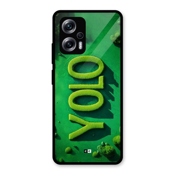 Nature Yolo Glass Back Case for Redmi K50i