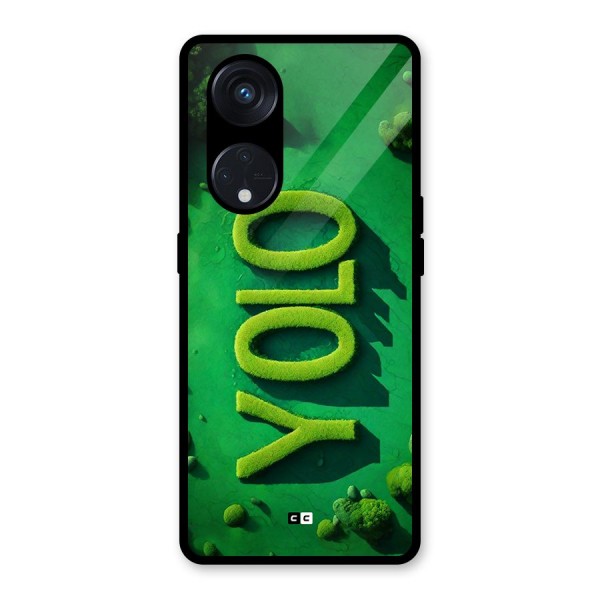 Nature Yolo Glass Back Case for Reno8 T 5G