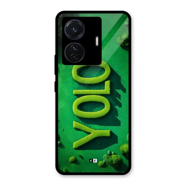 Nature Yolo Glass Back Case for Vivo T1 Pro