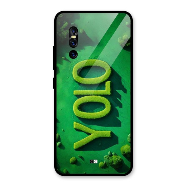 Nature Yolo Glass Back Case for Vivo V15 Pro