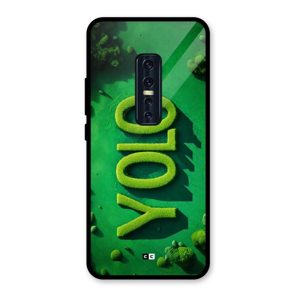 Nature Yolo Glass Back Case for Vivo V17 Pro