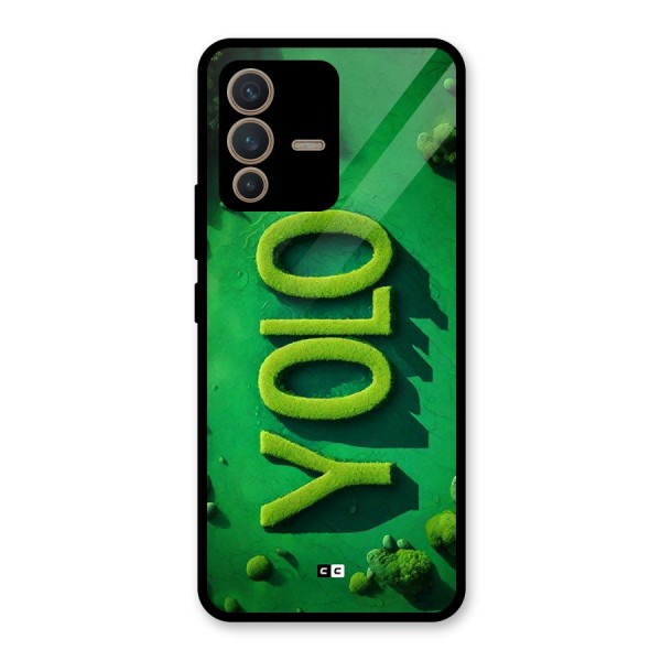 Nature Yolo Glass Back Case for Vivo V23 5G