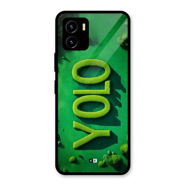 Nature Yolo Glass Back Case for Vivo Y15s