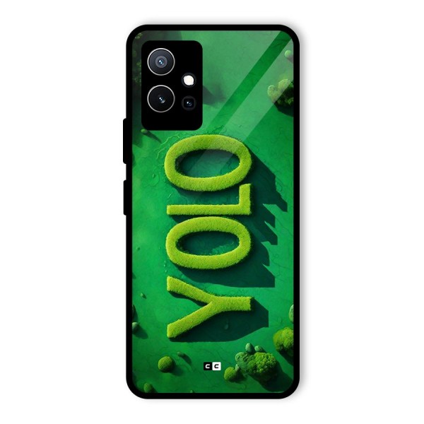 Nature Yolo Glass Back Case for Vivo iQOO Z6