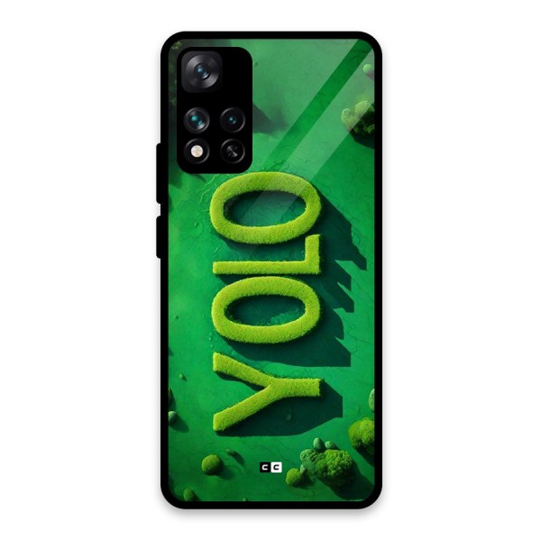 Nature Yolo Glass Back Case for Xiaomi 11i HyperCharge 5G