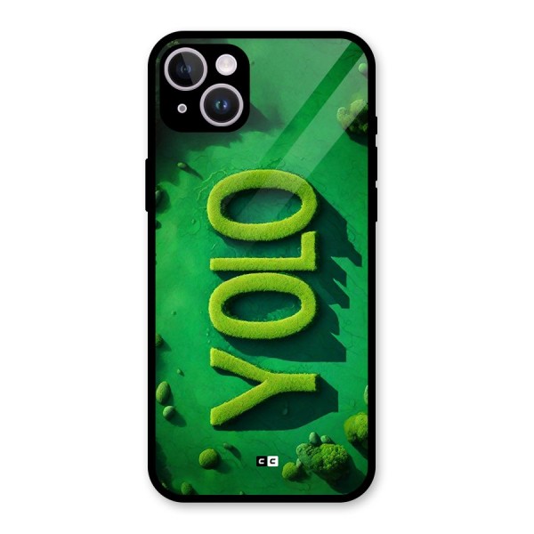 Nature Yolo Glass Back Case for iPhone 14 Plus