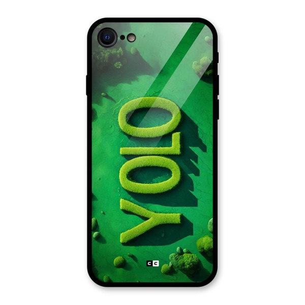 Nature Yolo Glass Back Case for iPhone 8