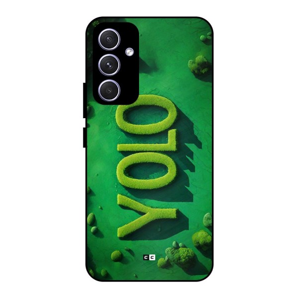 Nature Yolo Metal Back Case for Galaxy A54