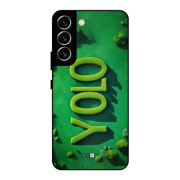 Nature Yolo Metal Back Case for Galaxy S22 5G