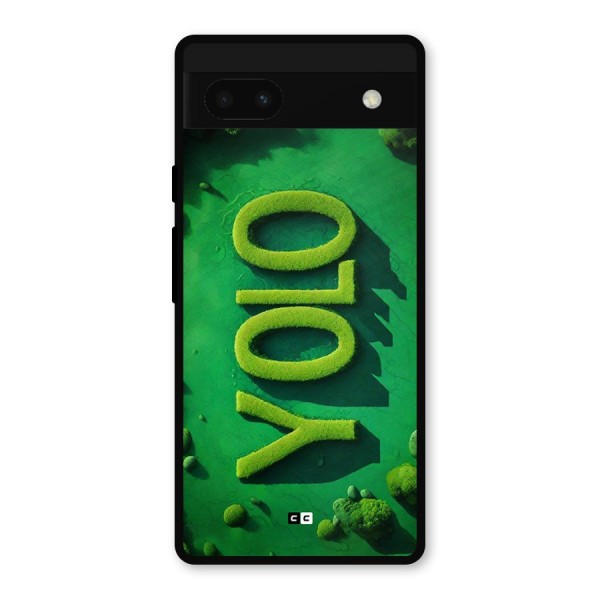 Nature Yolo Metal Back Case for Google Pixel 6a