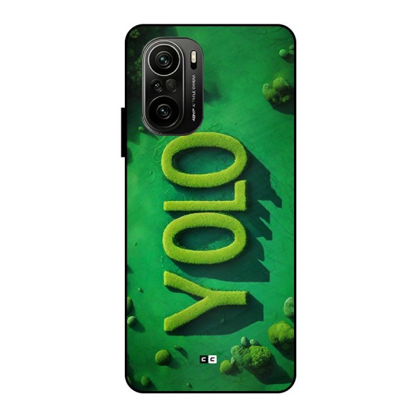 Nature Yolo Metal Back Case for Mi 11X Pro