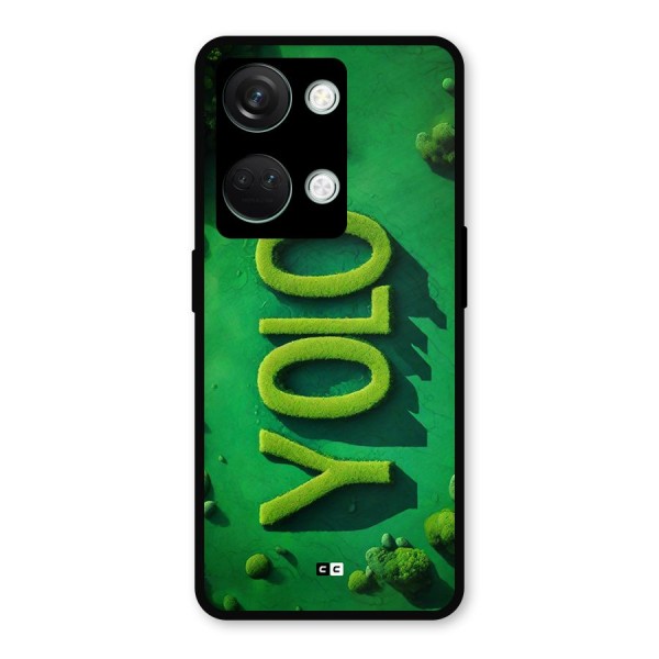 Nature Yolo Metal Back Case for OnePlus Nord 3