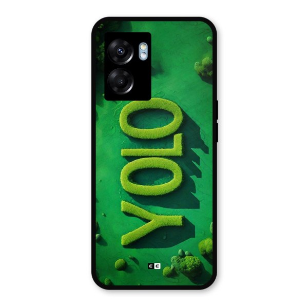 Nature Yolo Metal Back Case for Oppo K10 (5G)