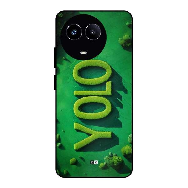 Nature Yolo Metal Back Case for Realme 11 5G