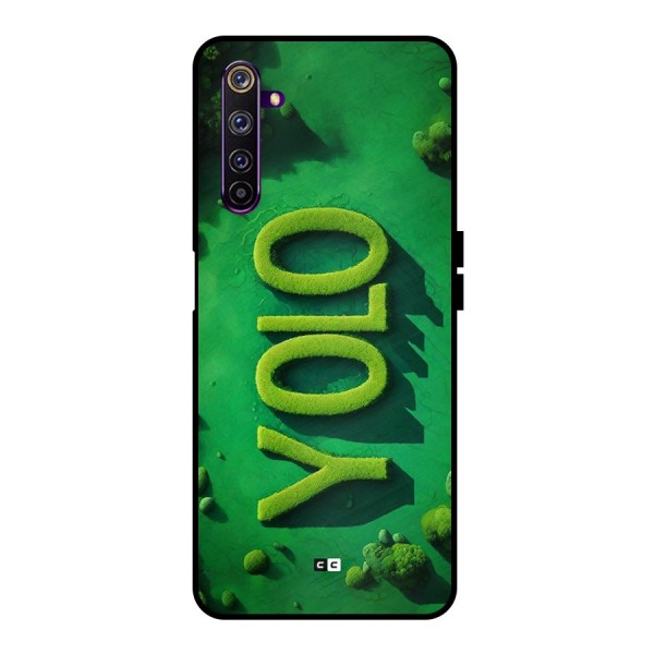 Nature Yolo Metal Back Case for Realme 6 Pro