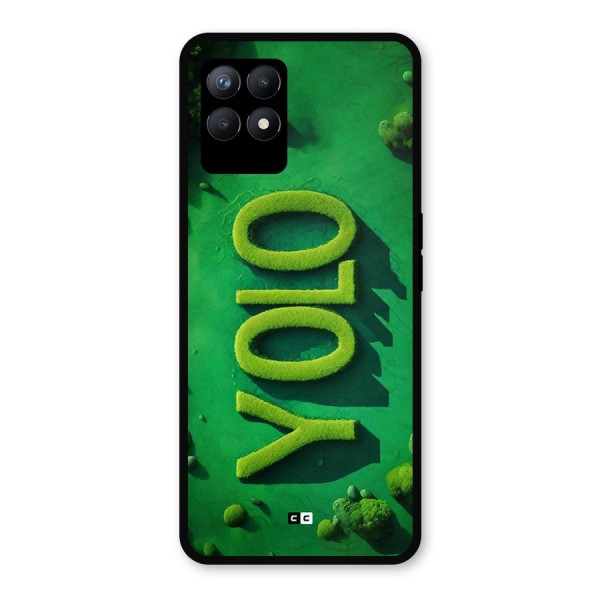 Nature Yolo Metal Back Case for Realme 8i