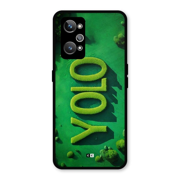 Nature Yolo Metal Back Case for Realme GT 2