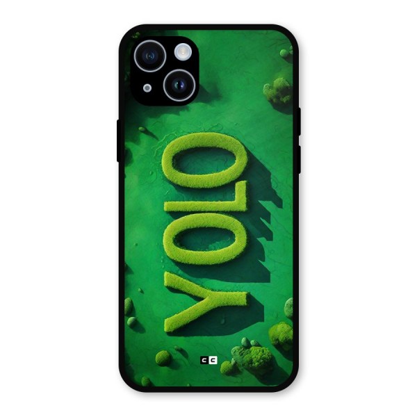 Nature Yolo Metal Back Case for iPhone 14