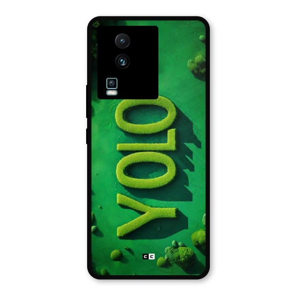 Nature Yolo Metal Back Case for iQOO Neo 7 Pro