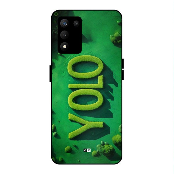 Nature Yolo Metal Back Case for realme 9 5G SE