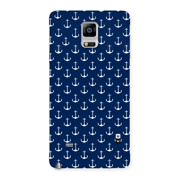 Nautical Pattern Back Case for Galaxy Note 4