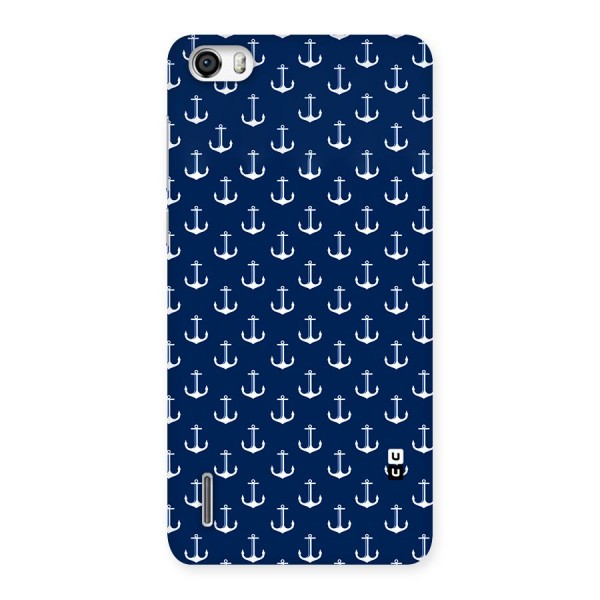 Nautical Pattern Back Case for Honor 6