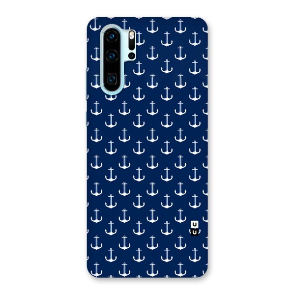 Nautical Pattern Back Case for Huawei P30 Pro