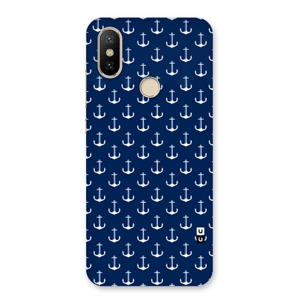 Nautical Pattern Back Case for Mi A2