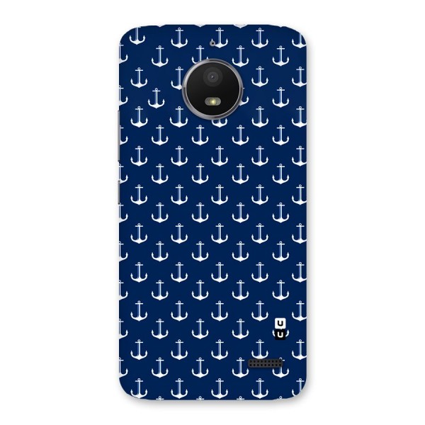 Nautical Pattern Back Case for Moto E4