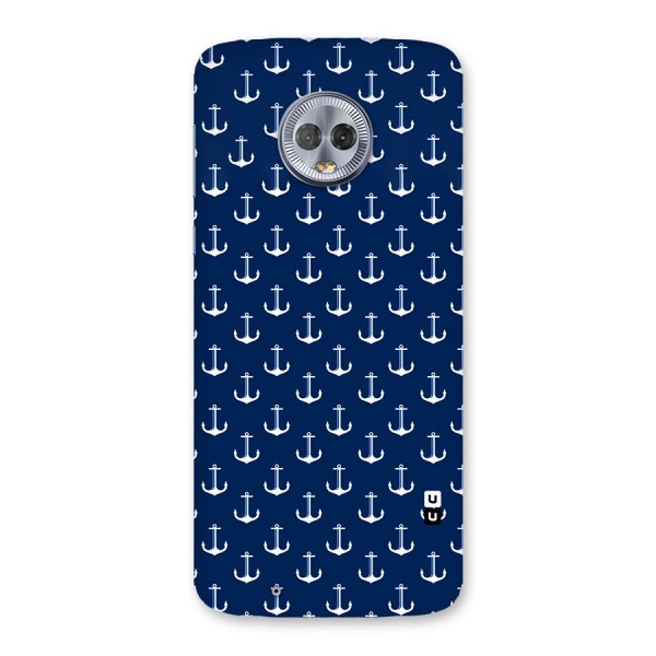 Nautical Pattern Back Case for Moto G6