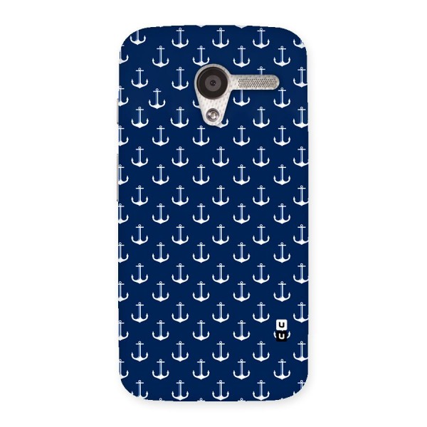 Nautical Pattern Back Case for Moto X