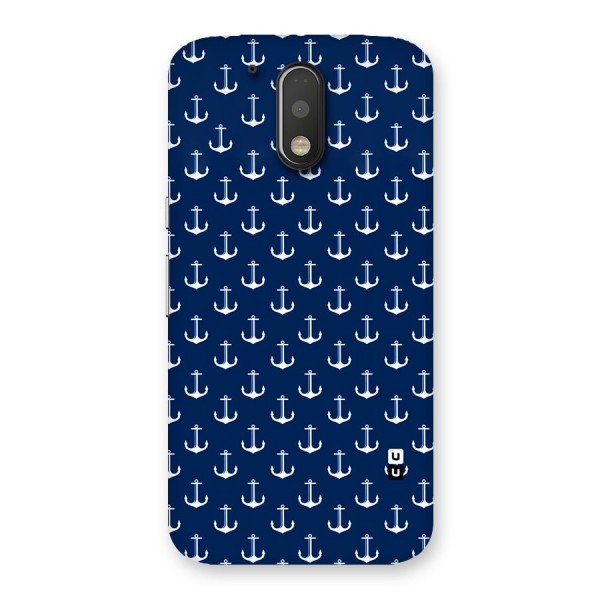 Nautical Pattern Back Case for Motorola Moto G4