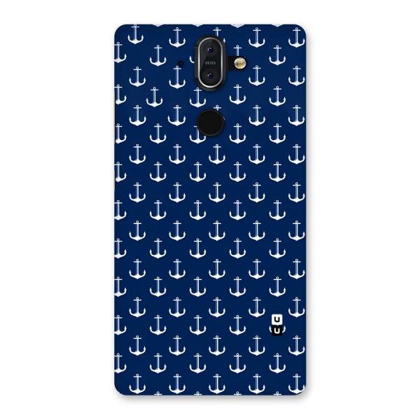 Nautical Pattern Back Case for Nokia 8 Sirocco