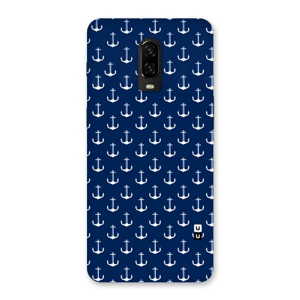 Nautical Pattern Back Case for OnePlus 6T